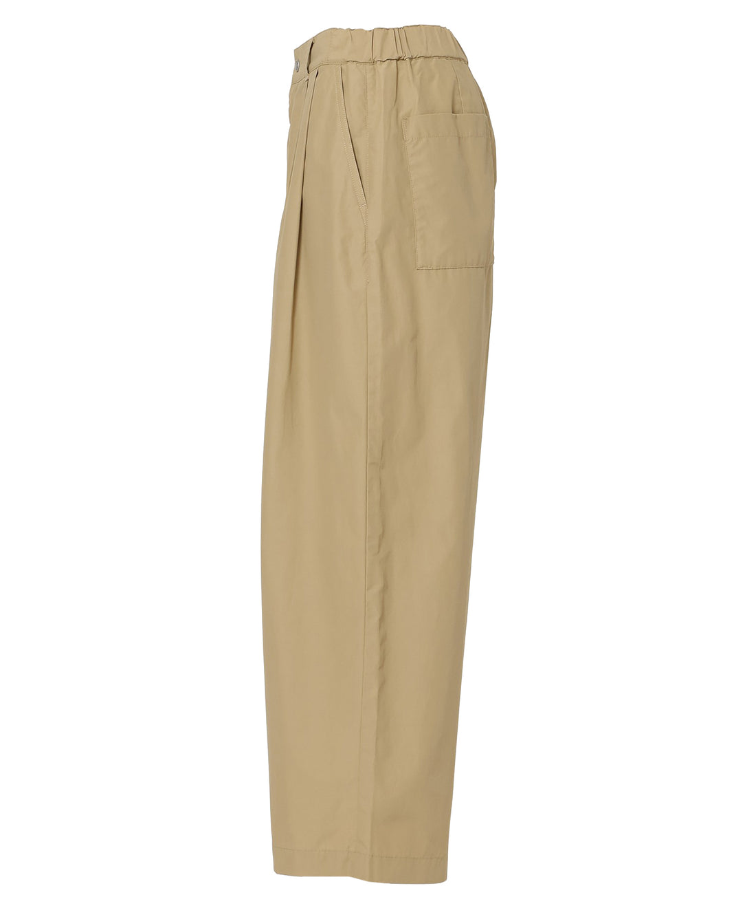 ナイロンコットンポプリン ワイドパンツ（ウィメンズ）