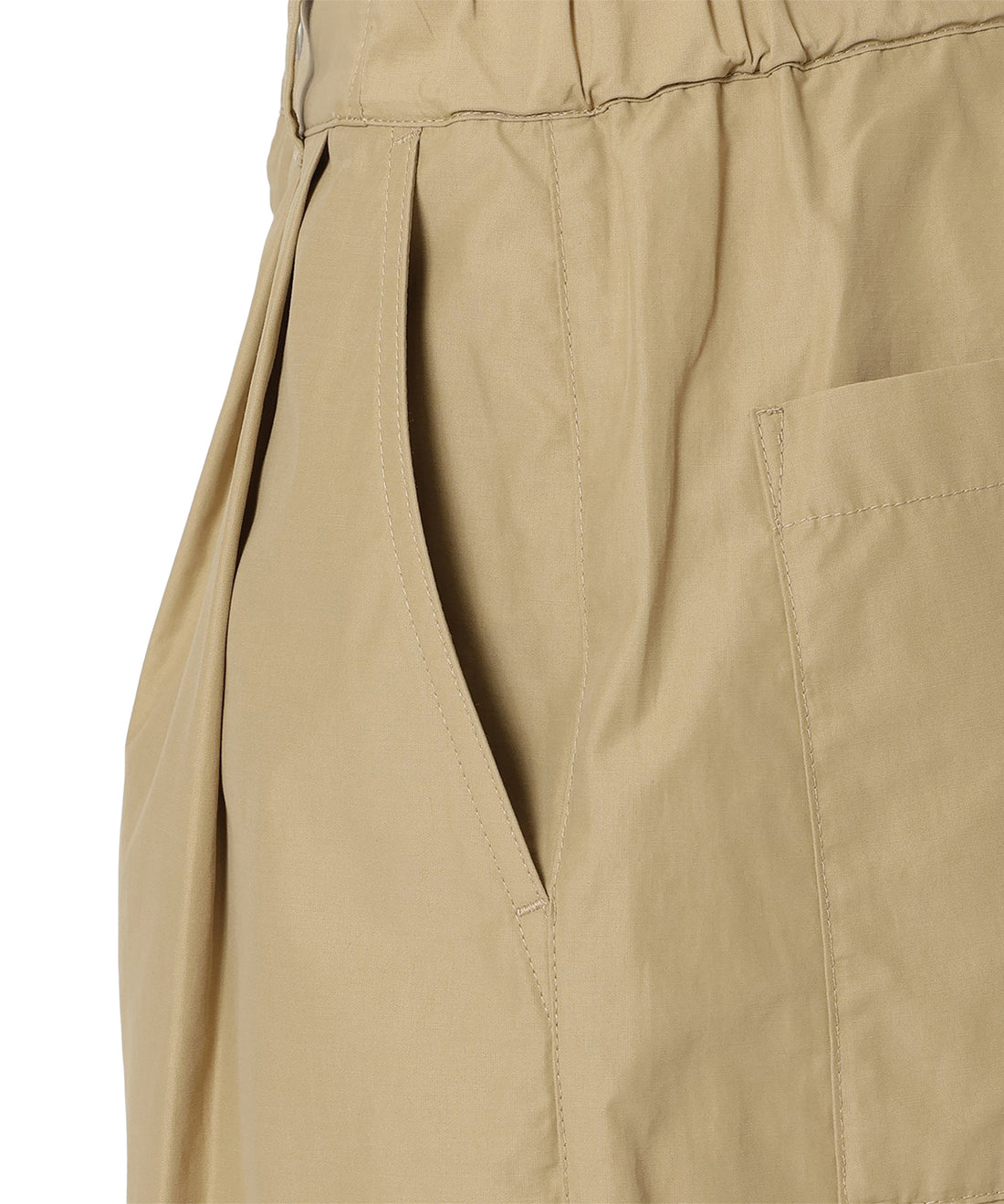 ナイロンコットンポプリン ワイドパンツ（ウィメンズ）