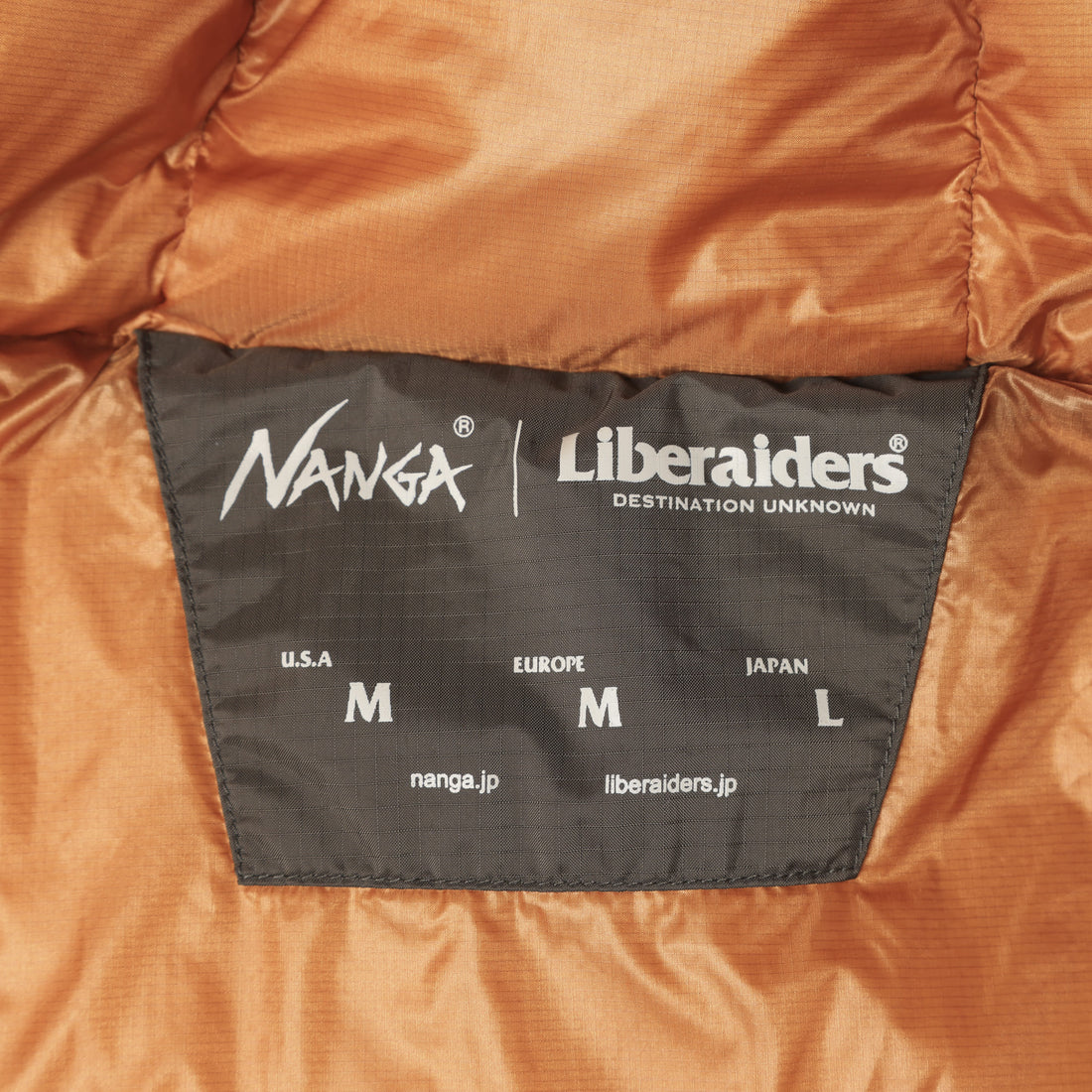 NANGA×LIBERAIDERS AURORA TACTICAL DOWN JACKET