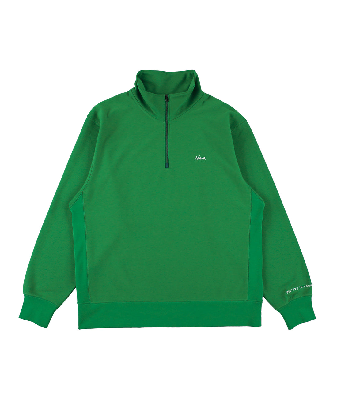 ドライミックス テリー ハーフジップスウェット
