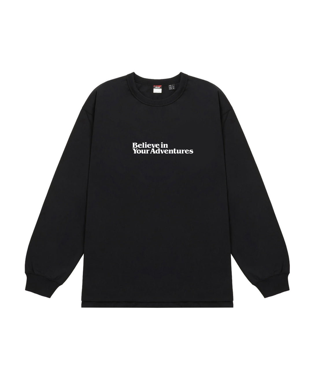 エコハイブリッド メッセージ ロングスリーブTシャツ