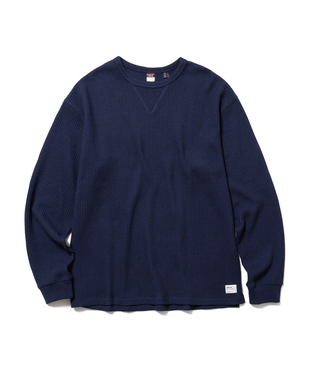 エコハイブリッド ワッフル ロングスリーブTシャツ