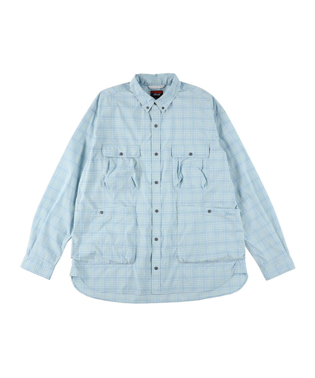 ミニプレイド キャンプシャツ