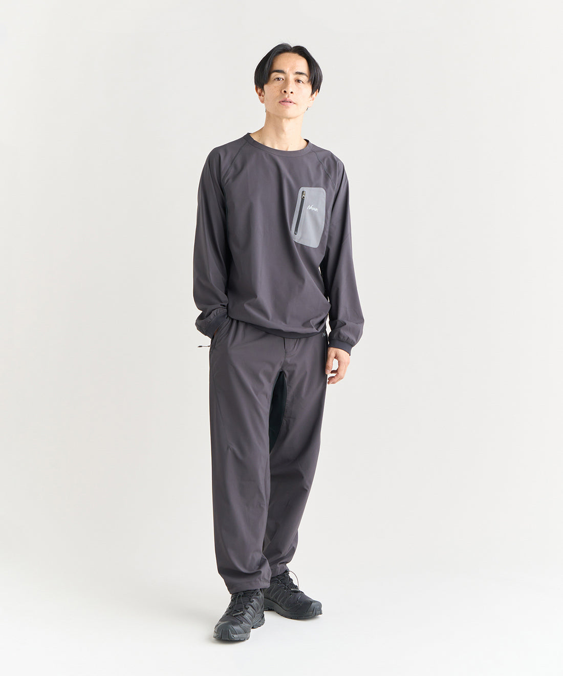 着用モデル：メンズ 180cm ／ 着用サイズ：L