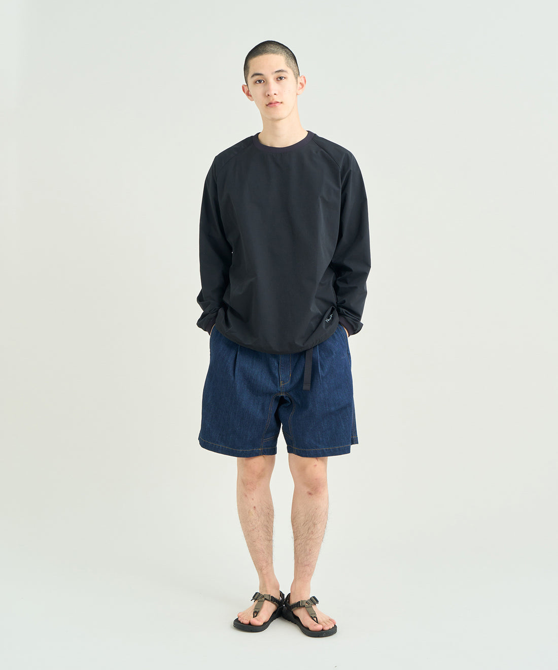 着用モデル：メンズ 180cm ／ 着用サイズ：L