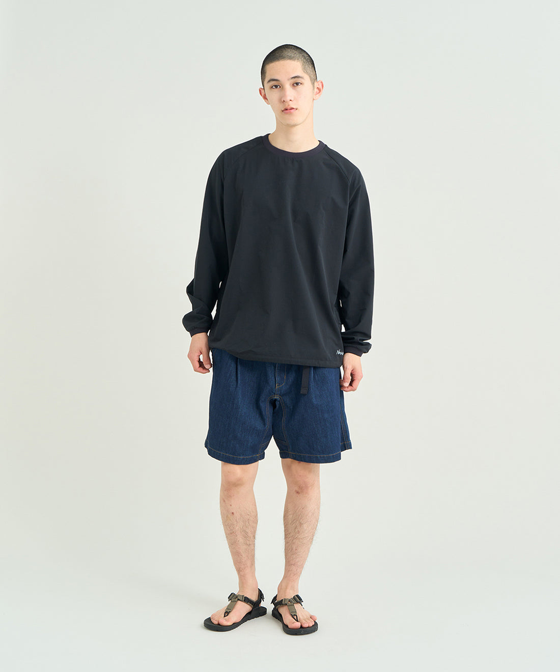 着用モデル：メンズ 180cm ／ 着用サイズ：L