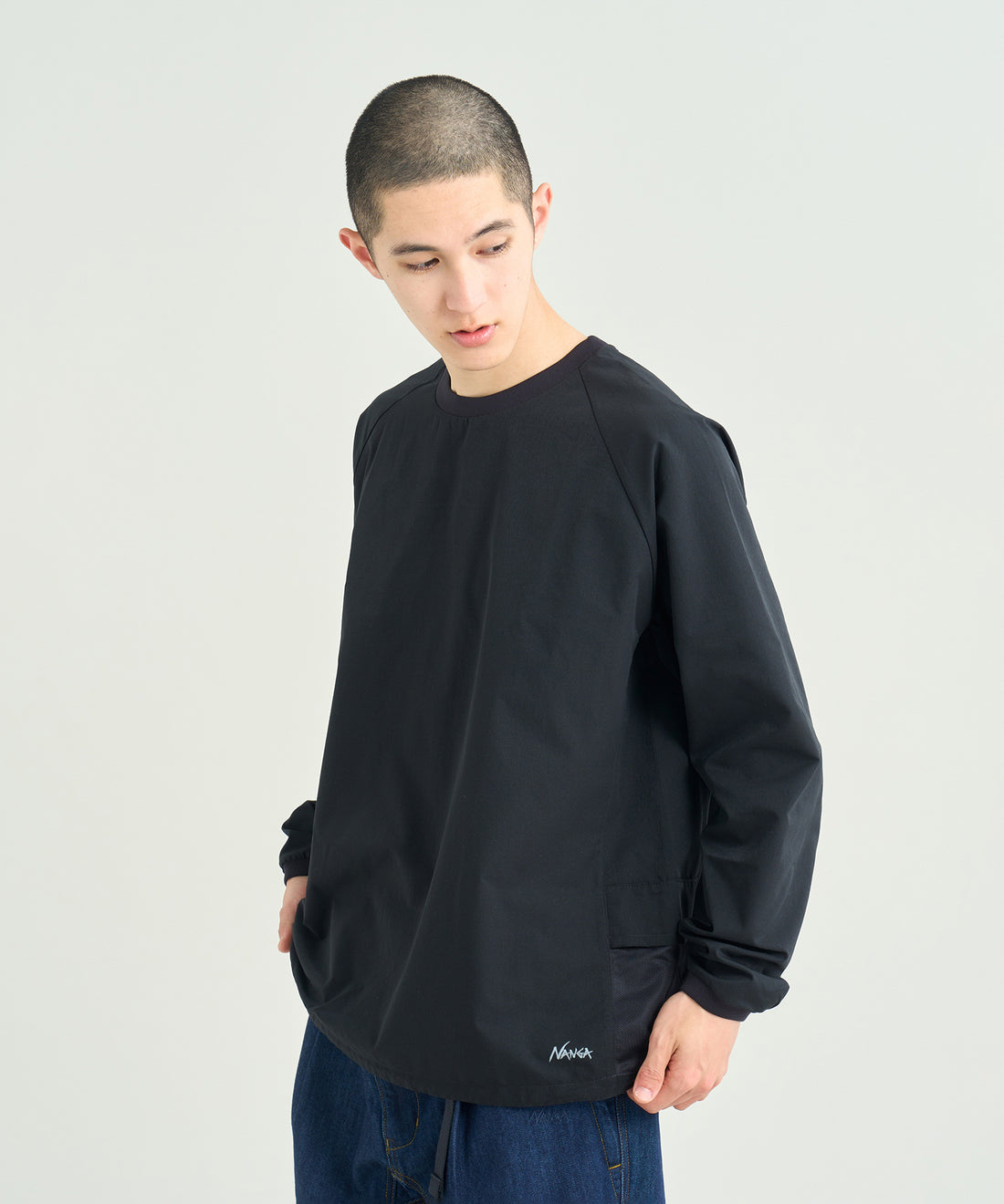 着用モデル：メンズ 180cm ／ 着用サイズ：L