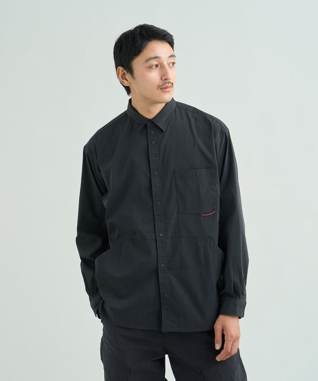着用モデル：メンズ 185cm ／ 着用サイズ：L