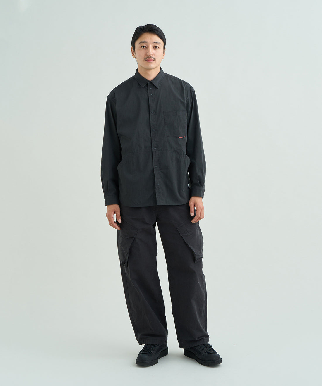 着用モデル：メンズ 185cm ／ 着用サイズ：L