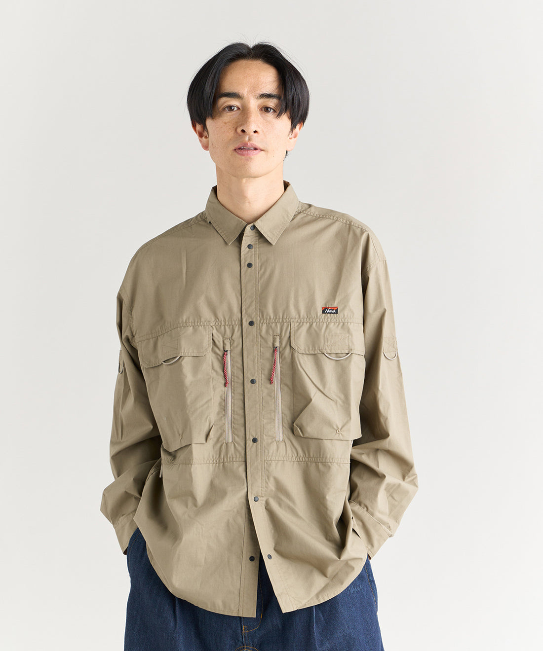 着用モデル：メンズ 180cm ／ 着用サイズ：L