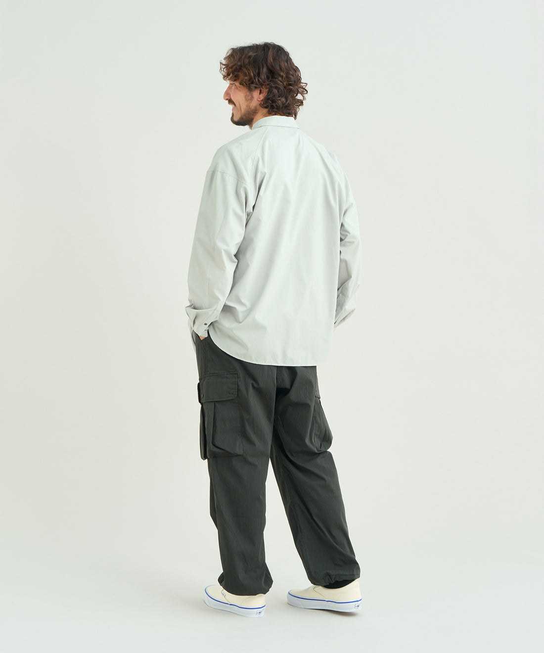 着用モデル：メンズ 181cm ／ 着用サイズ：L