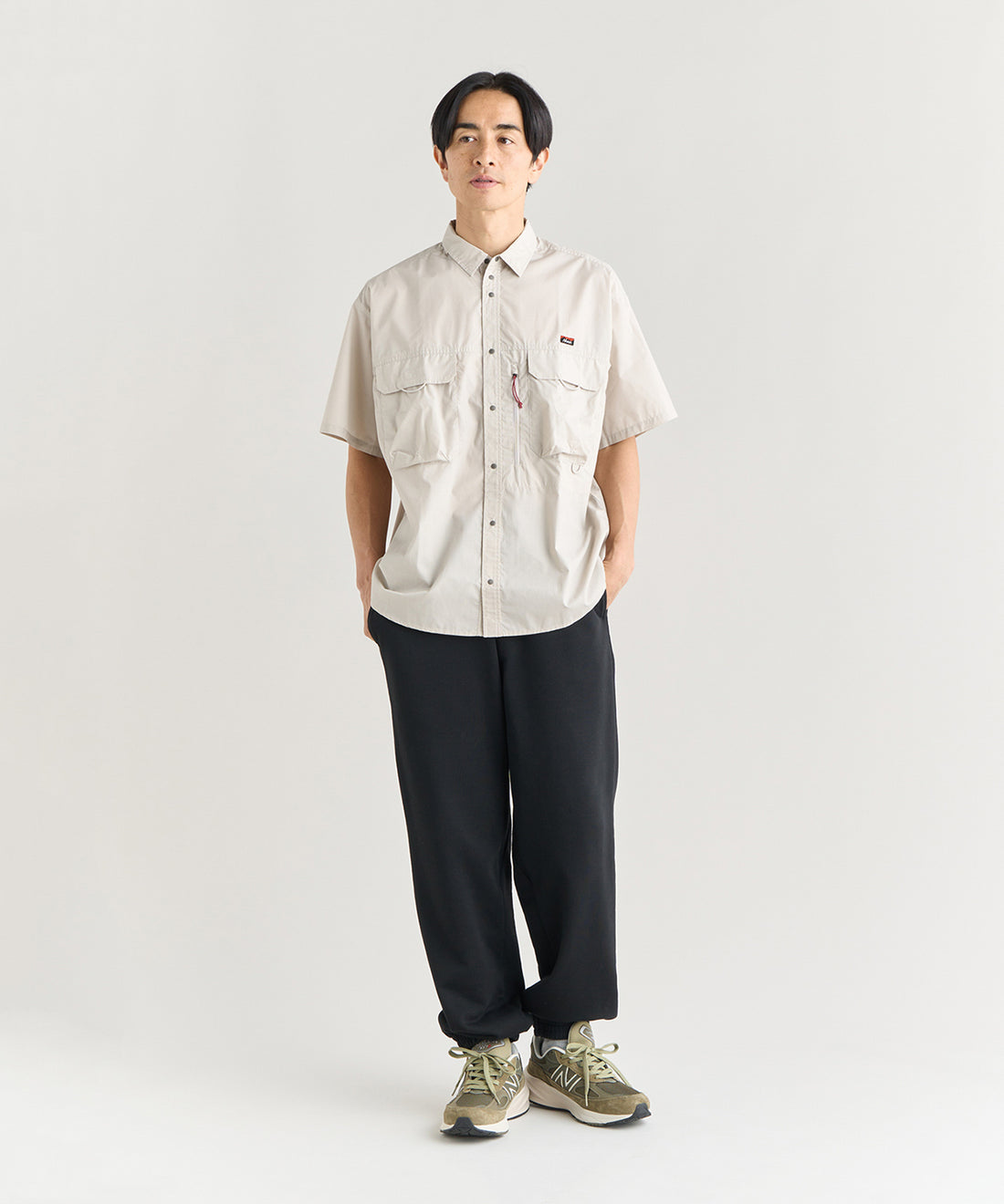 着用モデル：メンズ 180cm ／ 着用サイズ：L