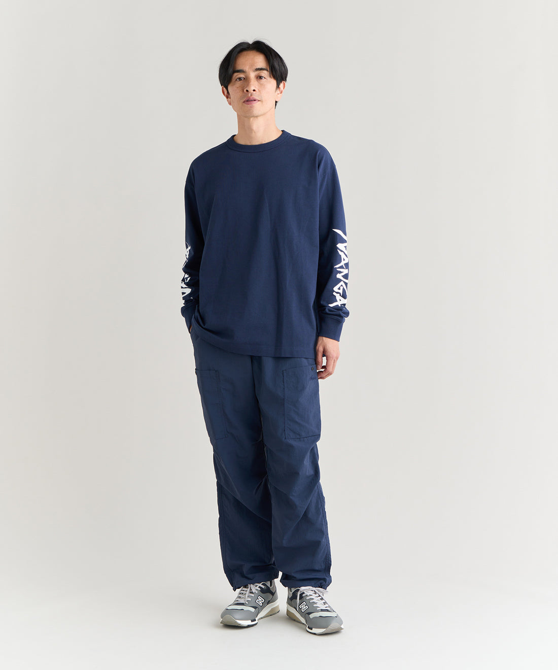 着用モデル：メンズ 180cm ／ 着用サイズ：L