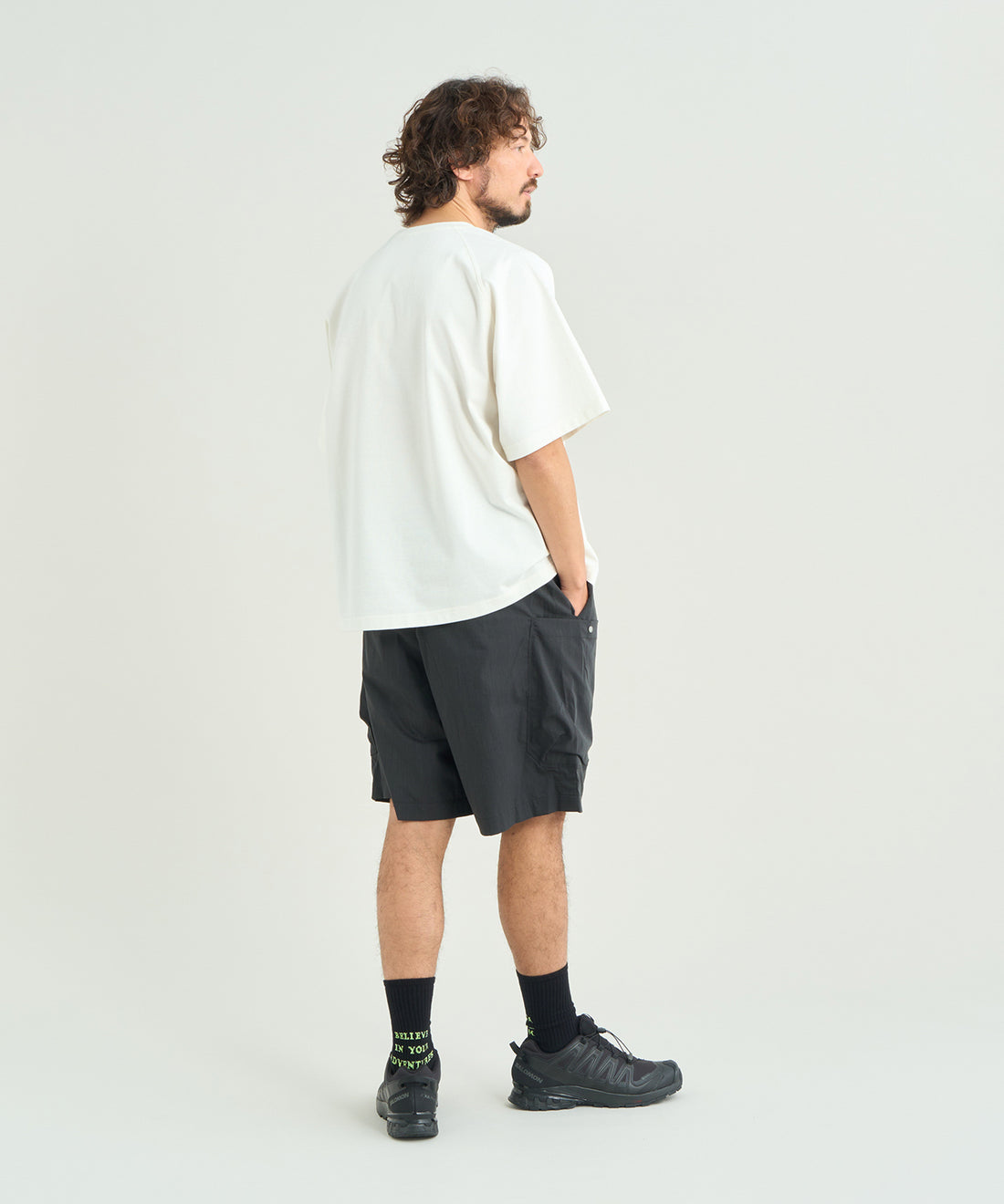 着用モデル：メンズ 181cm ／ 着用サイズ：FREE