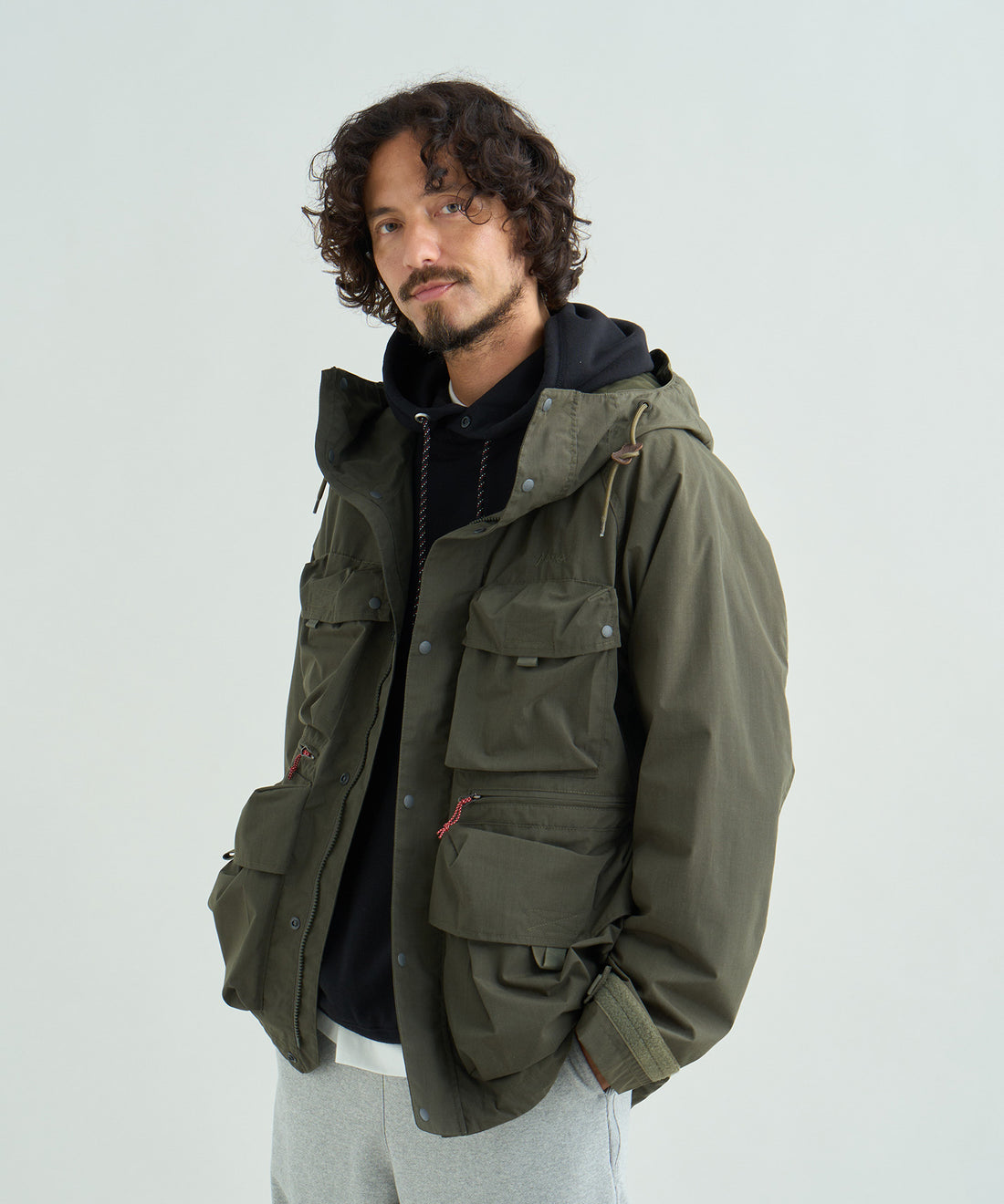 着用モデル：メンズ 181cm ／ 着用サイズ：L