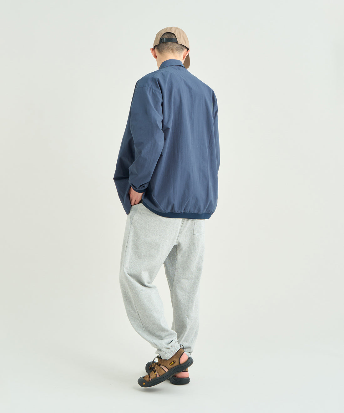 着用モデル：メンズ 180cm ／ 着用サイズ：L