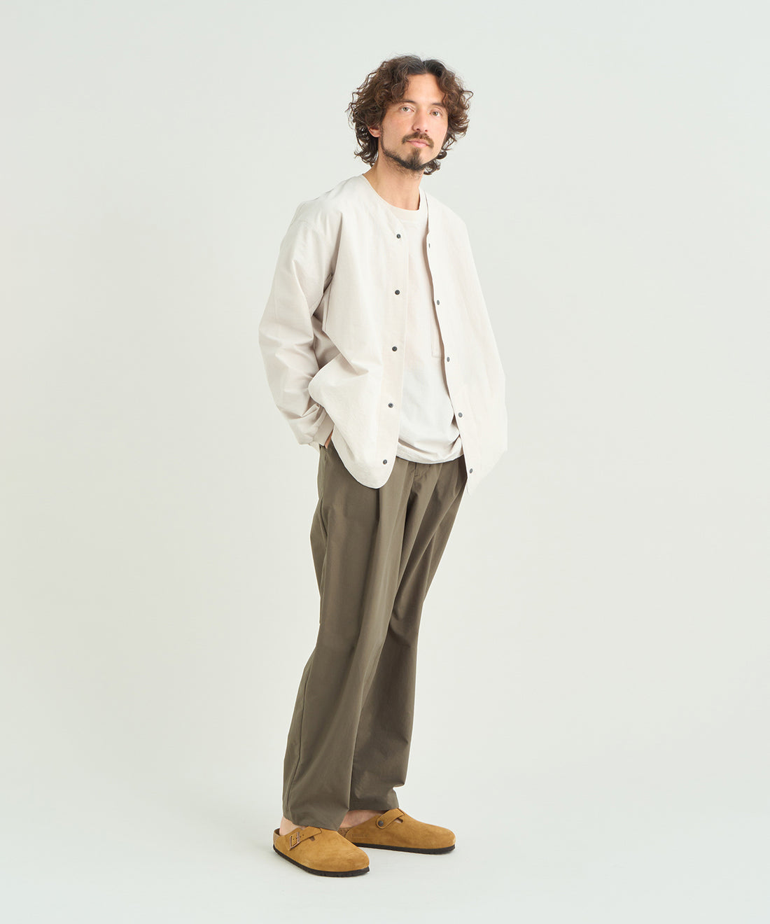 着用モデル：メンズ 181cm ／ 着用サイズ：L