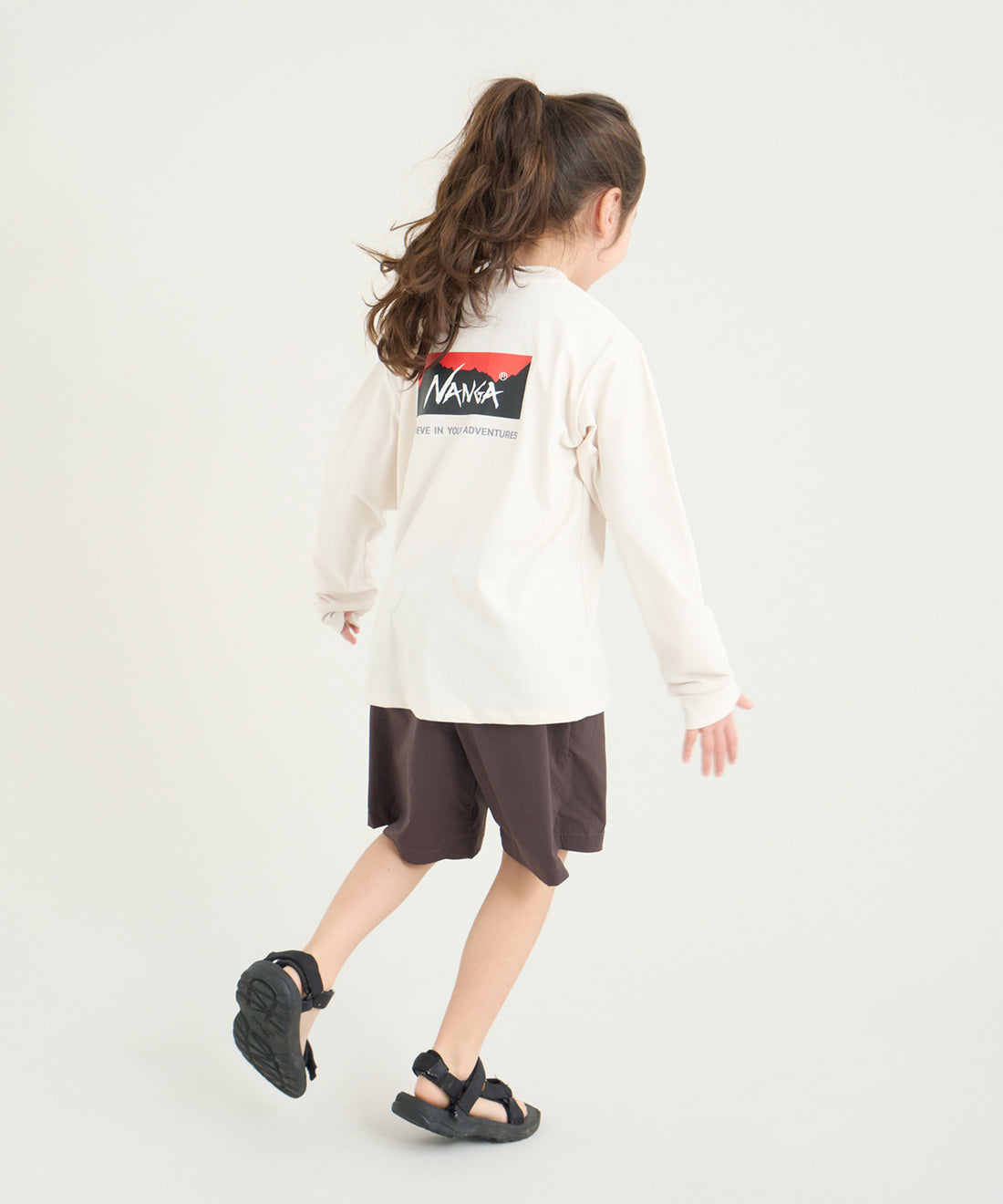 着用モデル：キッズ 113cm ／ 着用サイズ：120