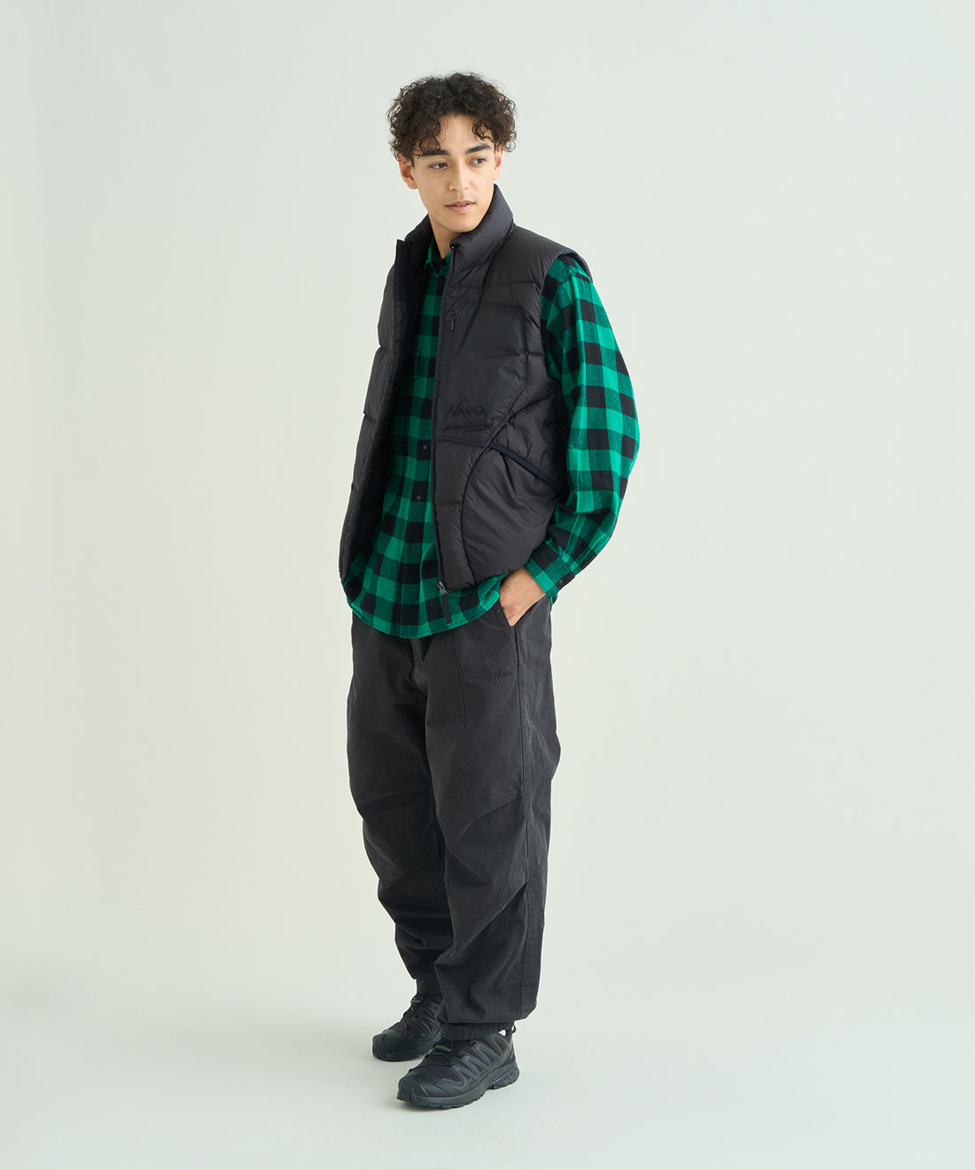 着用モデル：メンズ 183cm ／ 着用サイズ：L