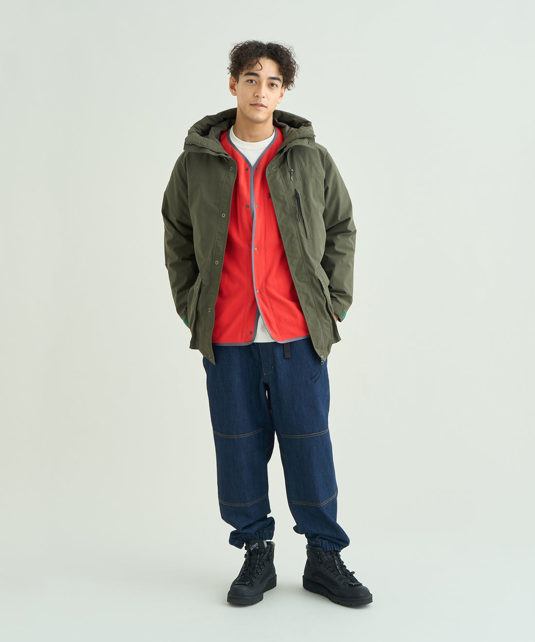 着用モデル：メンズ 183m ／ 着用サイズ：L