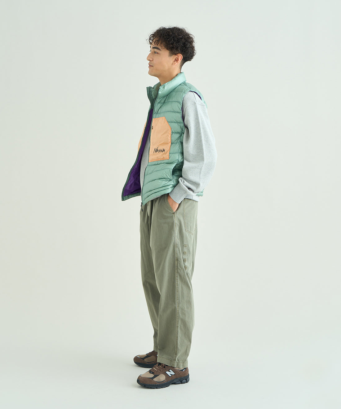 着用モデル：メンズ 183cm ／ 着用サイズ：L