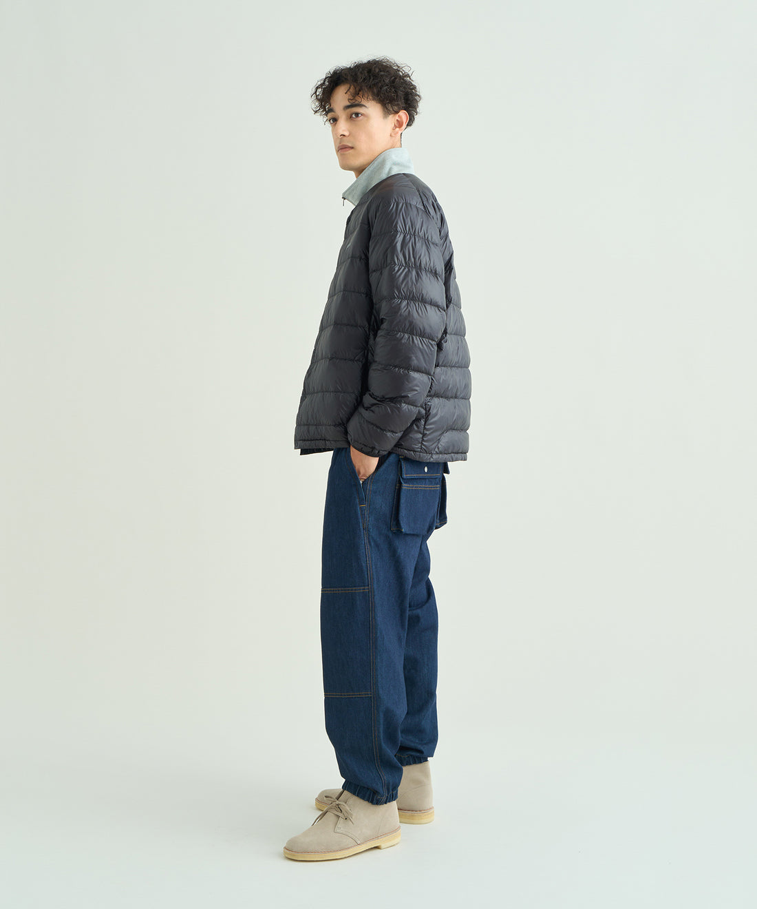 着用モデル：メンズ 183cm ／ 着用サイズ：L