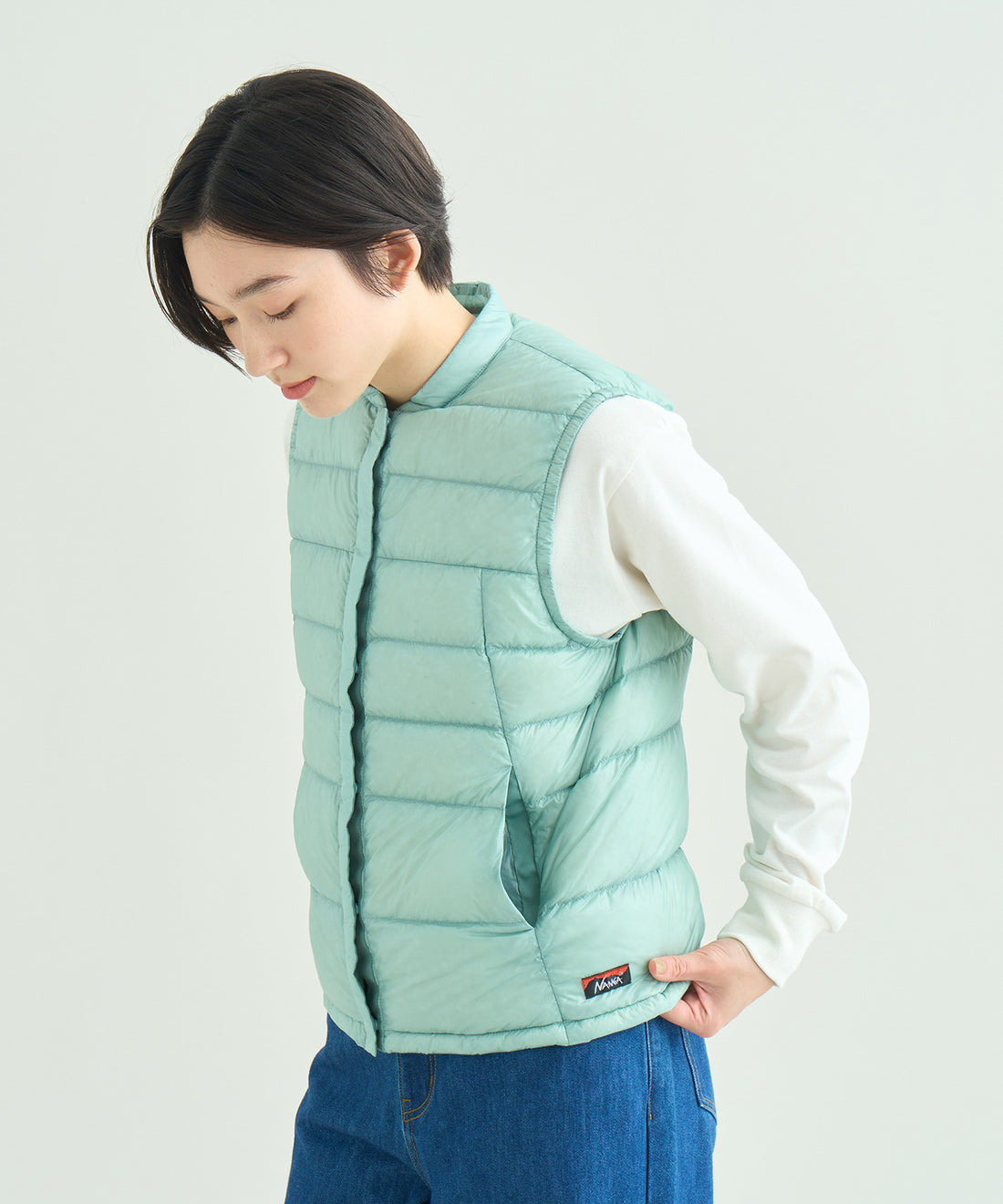 着用モデル：ウィメンズ 168cm ／ 着用サイズ：WM