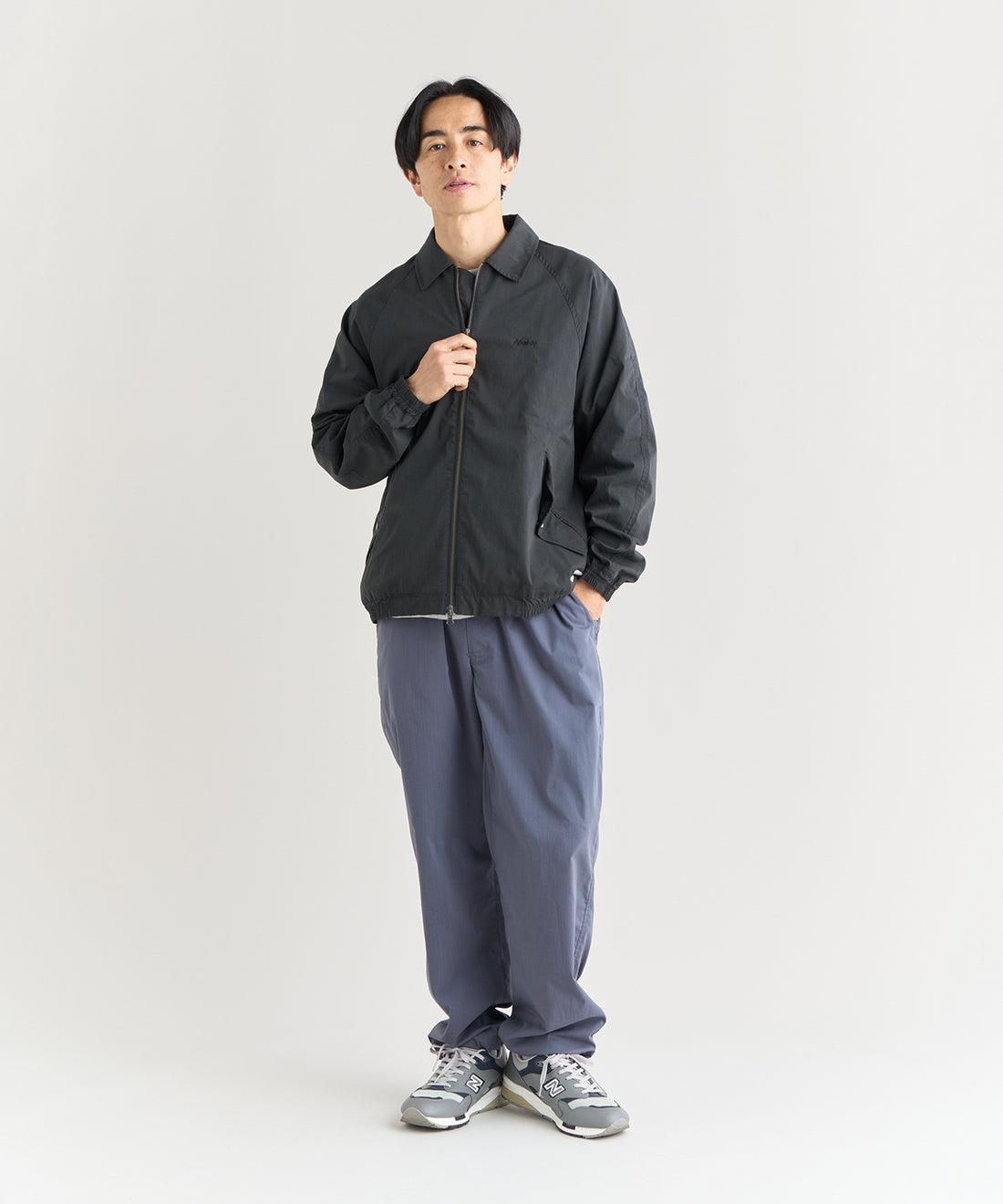 ヒノックリップストップ ジップブルゾン