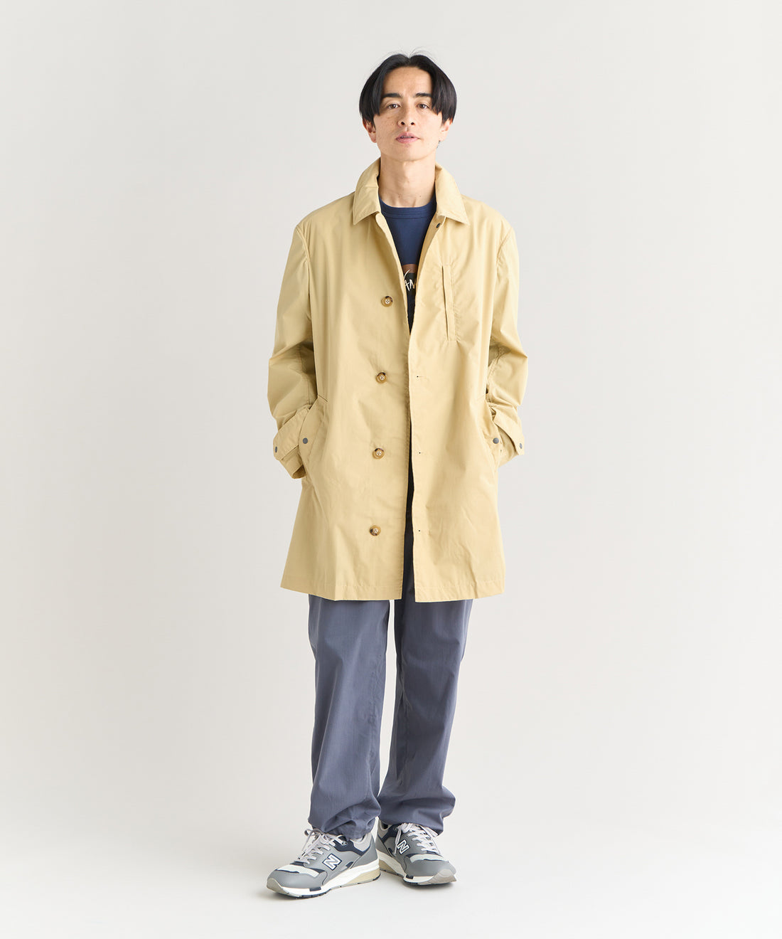 着用モデル：メンズ 180cm ／ 着用サイズ：L