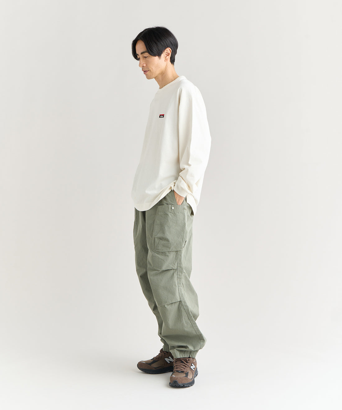 ドライコットン イージーカーゴパンツ