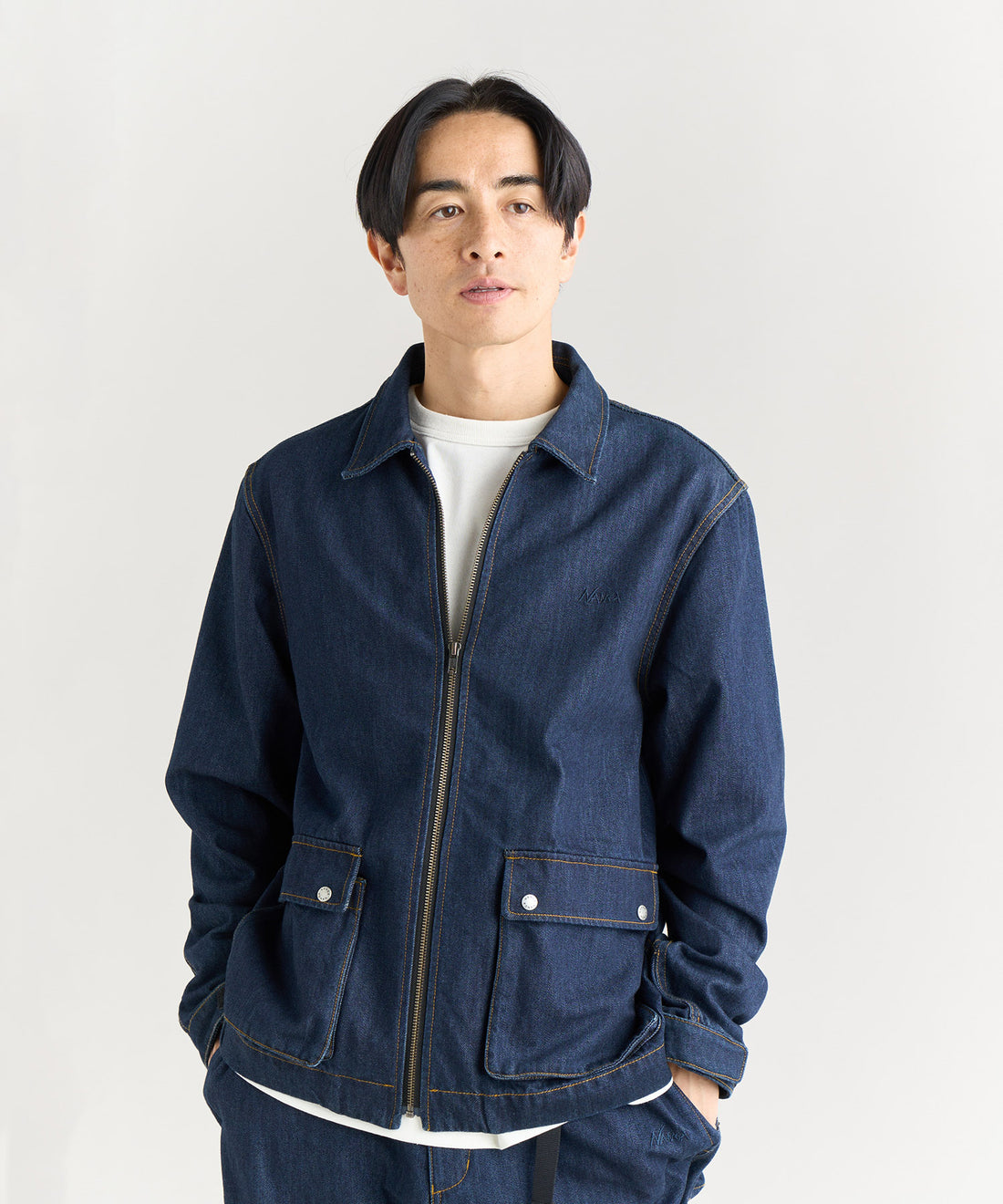 着用モデル：メンズ 180cm ／ 着用サイズ：L