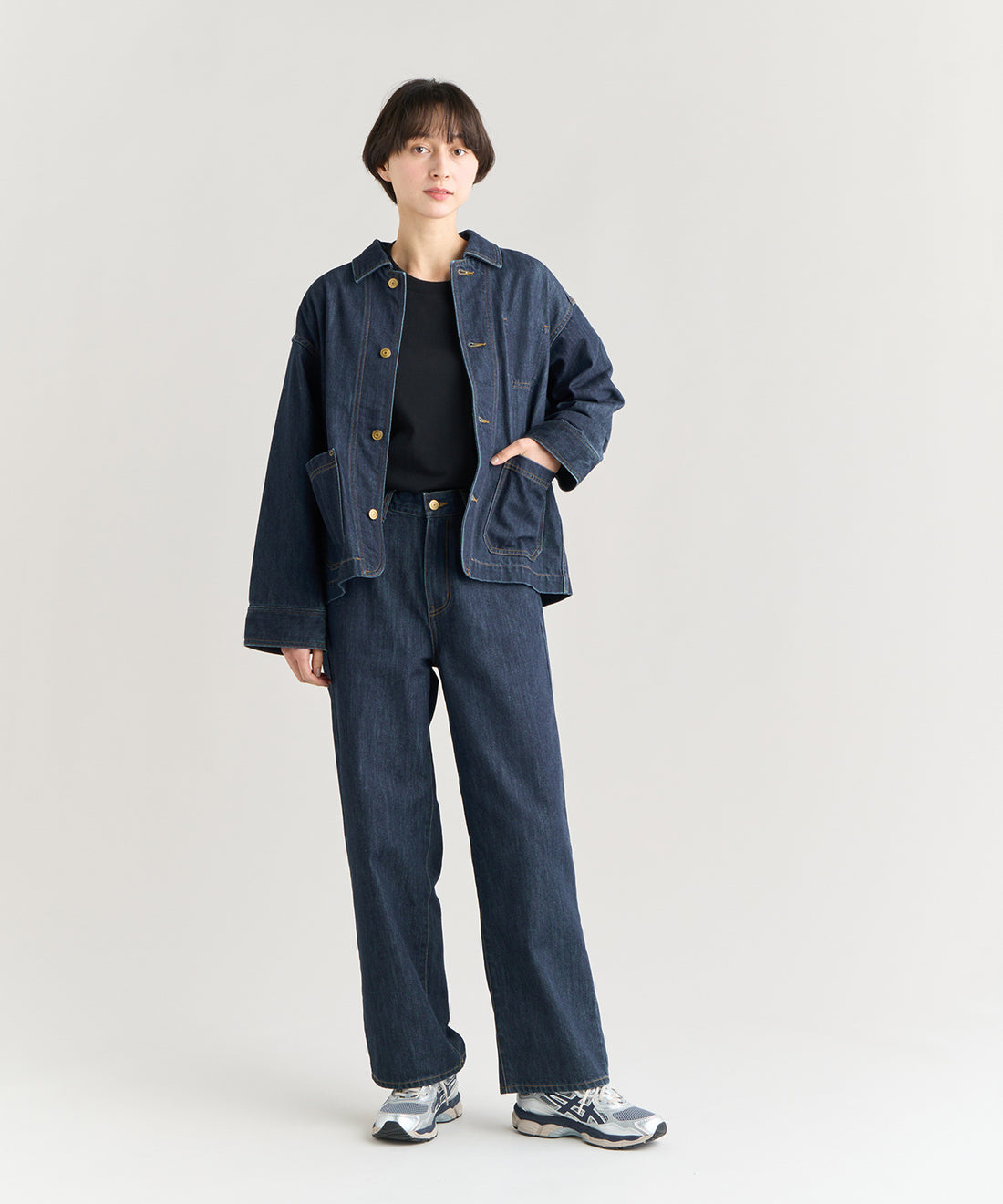 着用モデル：ウィメンズ 168cm ／ 着用サイズ：WM