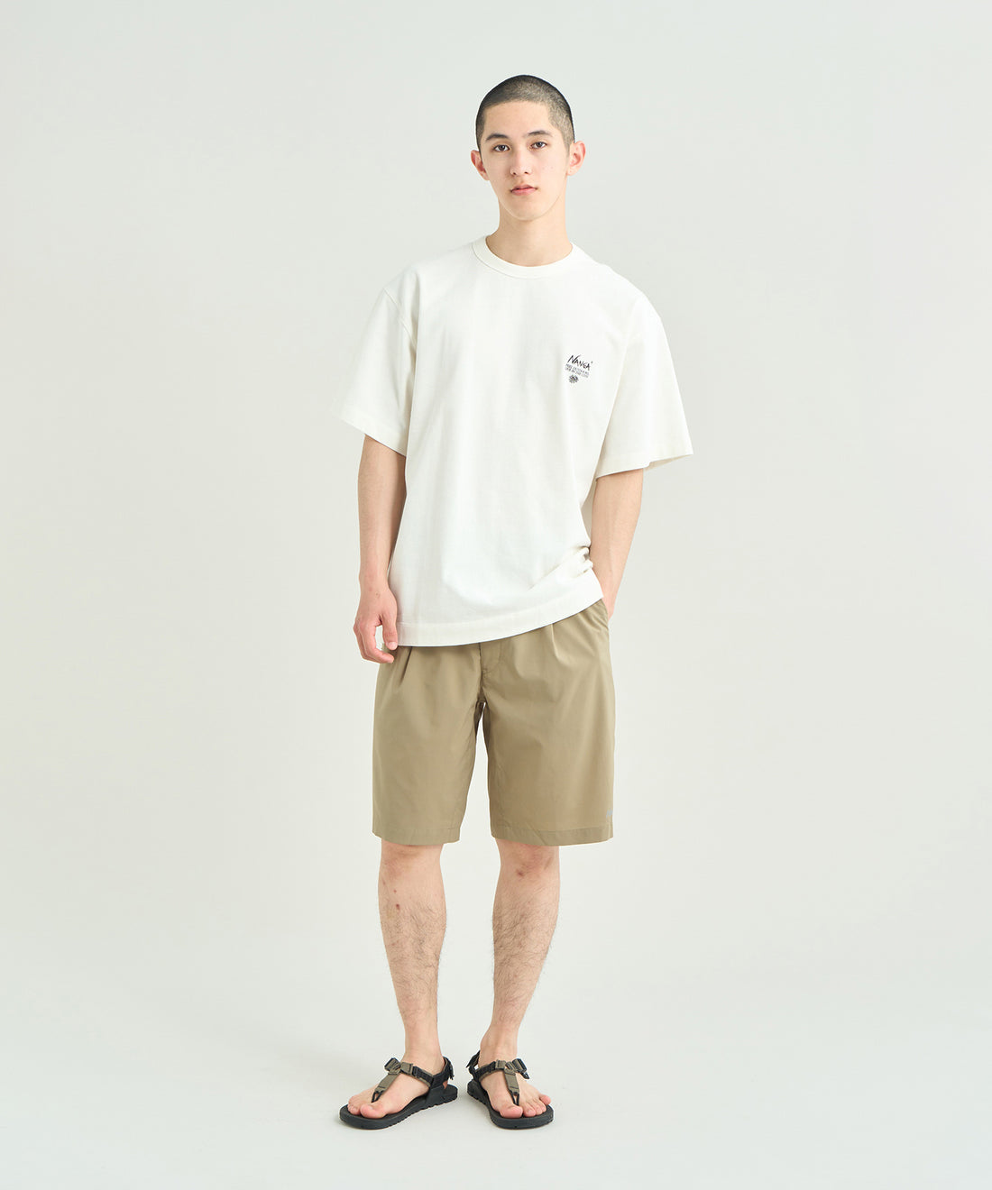 エコハイブリッド ビンテージフラワー Tシャツ