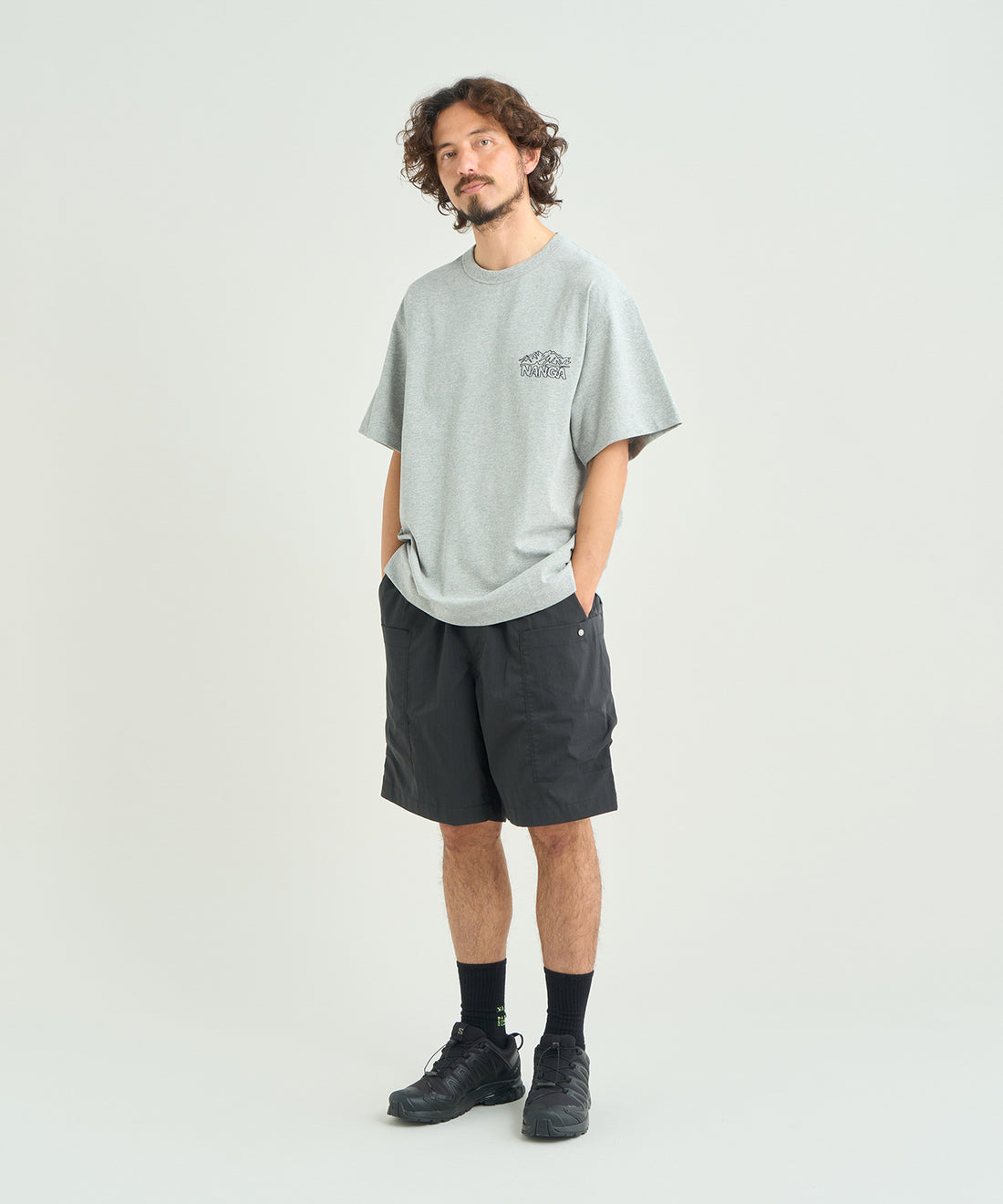 エコハイブリッド ラインドローイン Tシャツ