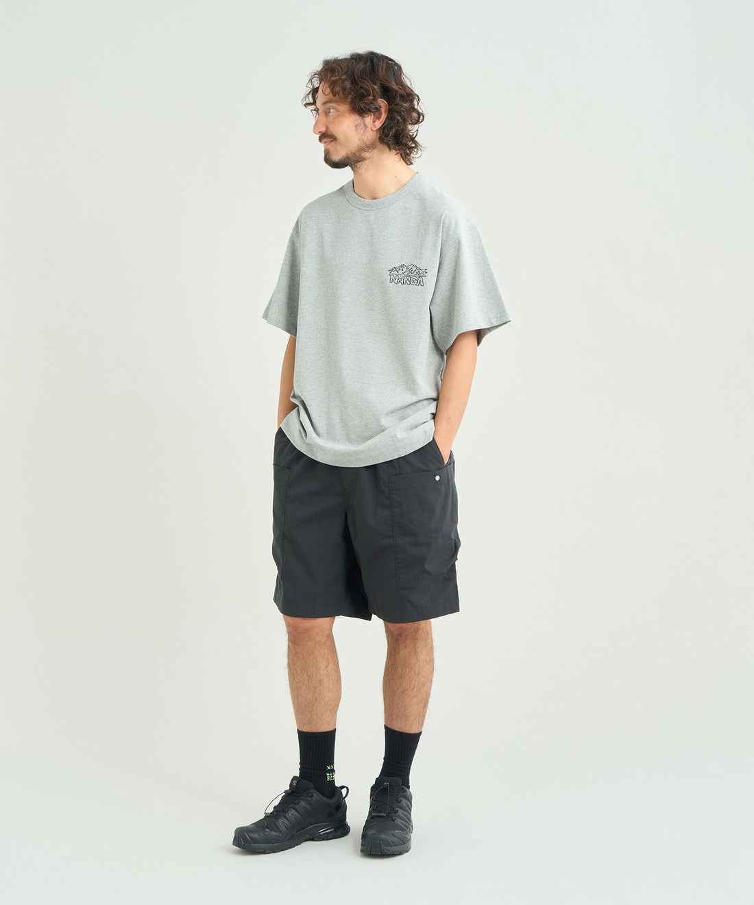 エコハイブリッド ラインドローイン Tシャツ