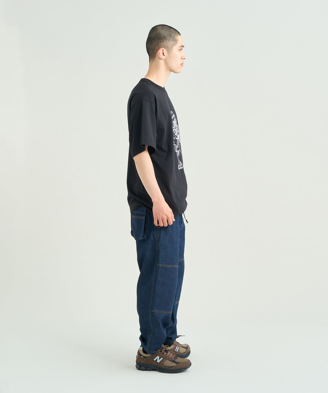 着用モデル：メンズ 180cm ／ 着用サイズ：L