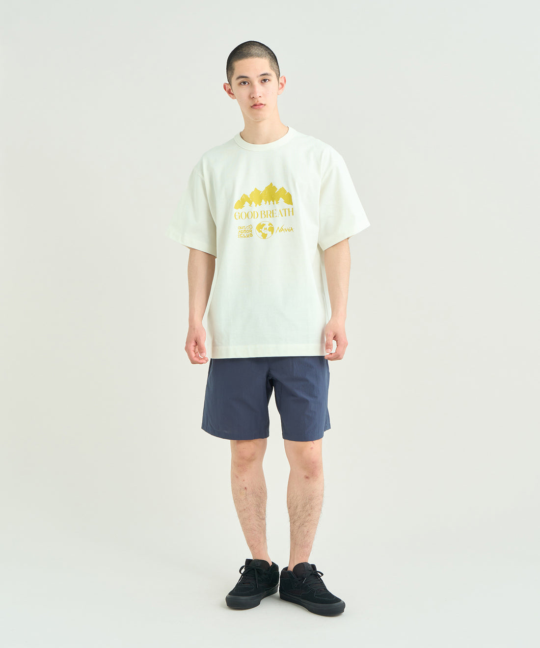 着用モデル：メンズ 180cm ／ 着用サイズ：L