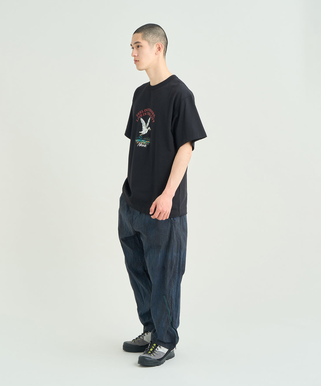 着用モデル：メンズ 180cm ／ 着用サイズ：L