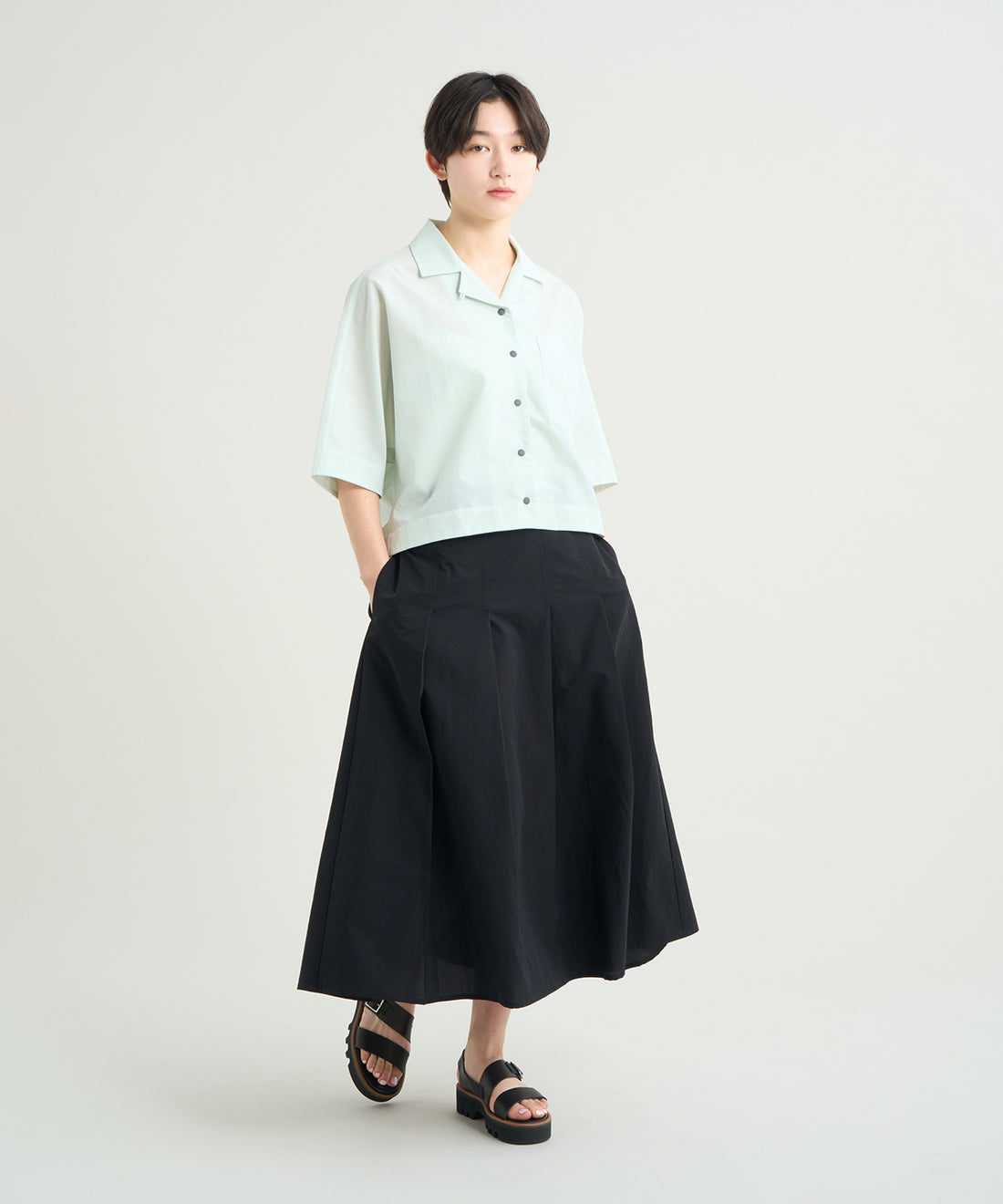 着用モデル：ウィメンズ 168cm ／ 着用サイズ：WM