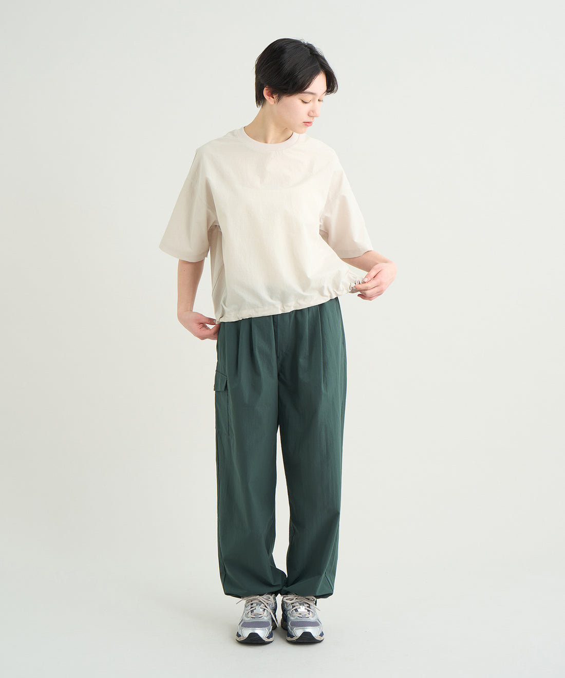 着用モデル：ウィメンズ 168cm ／ 着用サイズ：WM