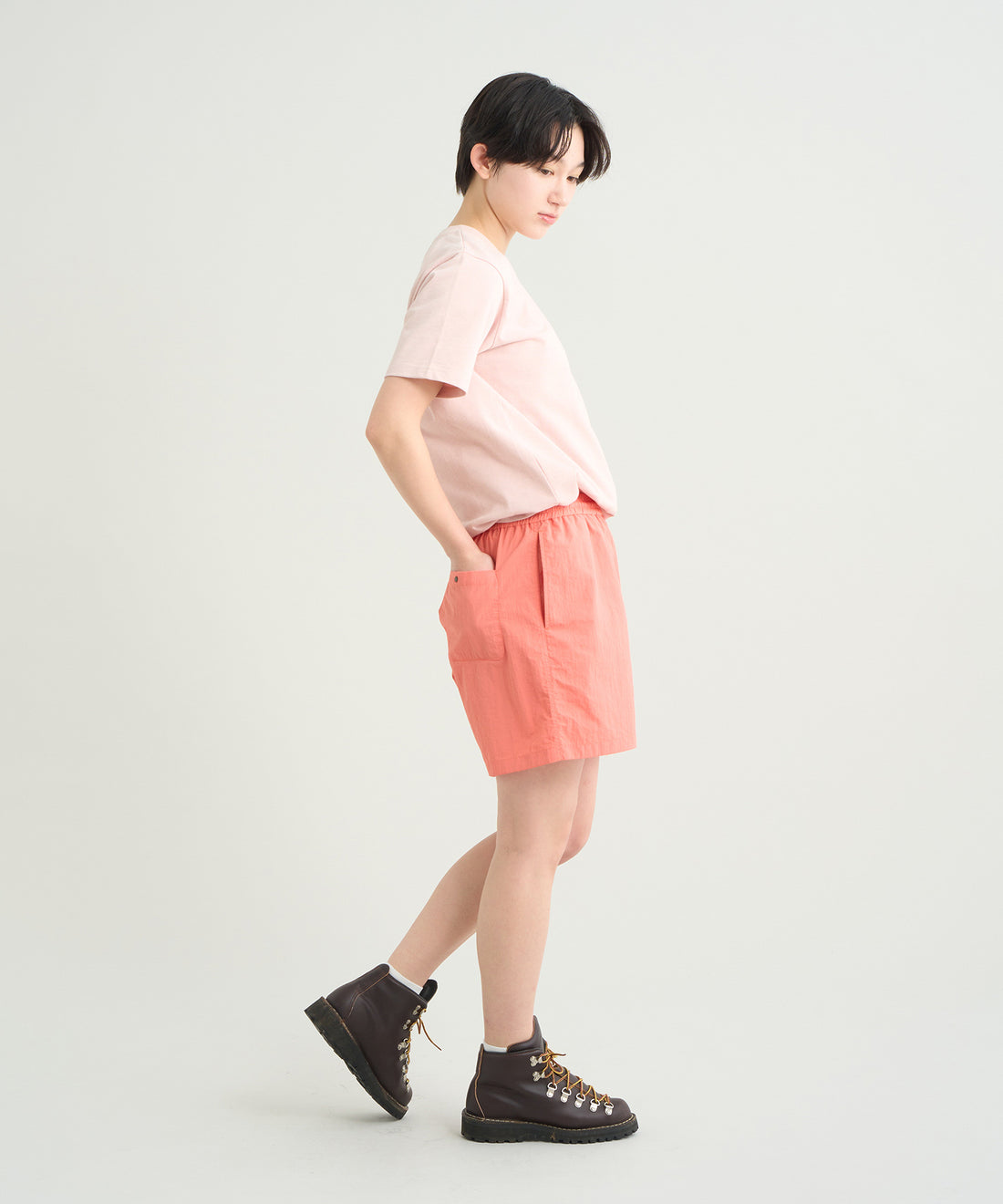 エコハイブリッド ボックスロゴ エンブロイダリーTシャツ（ウィメンズ）