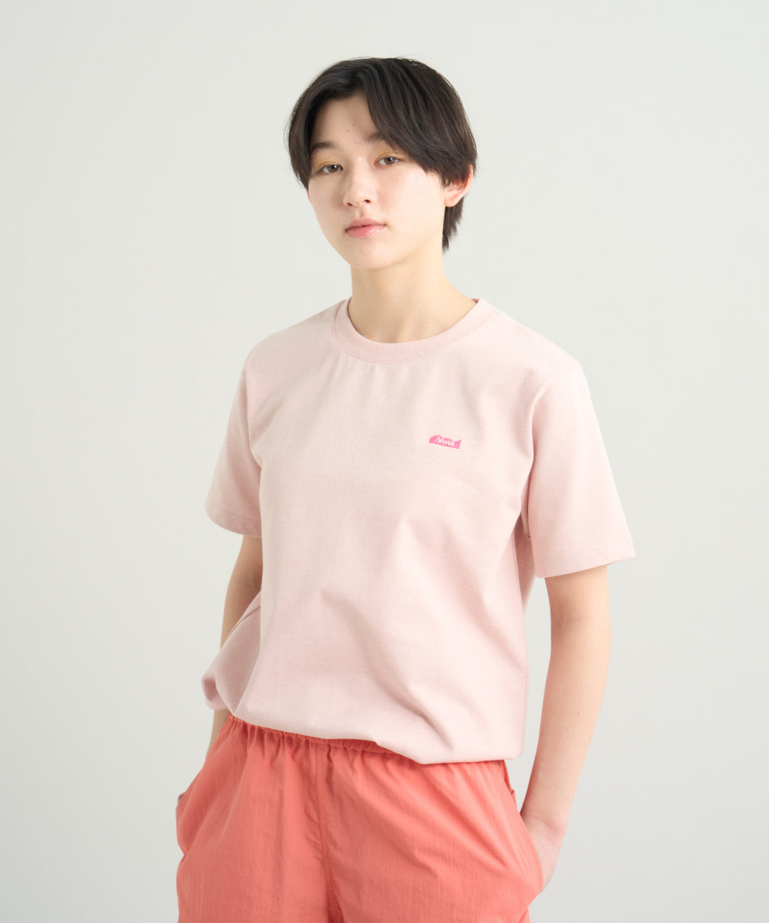 エコハイブリッド ボックスロゴ エンブロイダリーTシャツ（ウィメンズ）