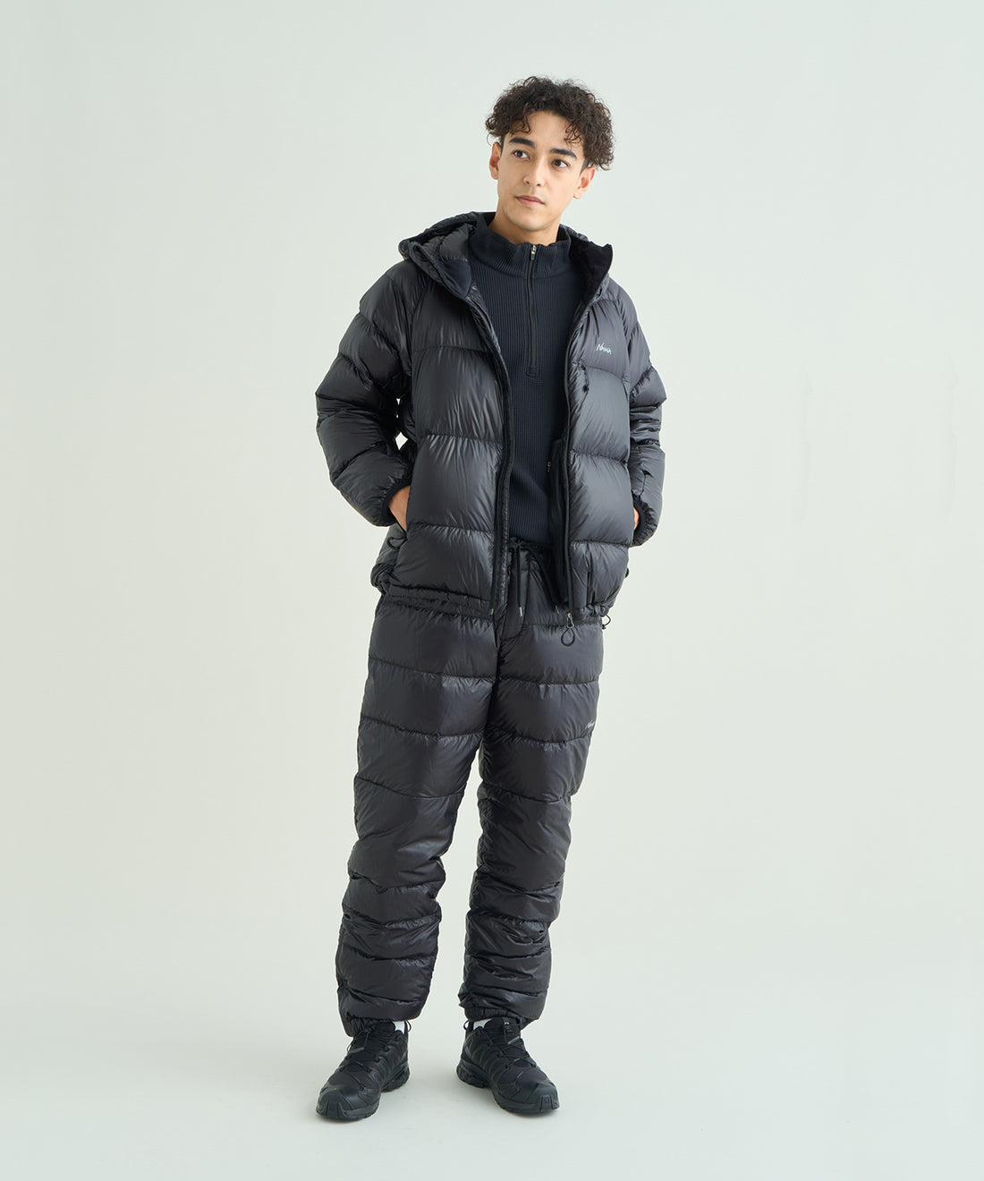 マウンテンロッジ ダウンフーディージャケット