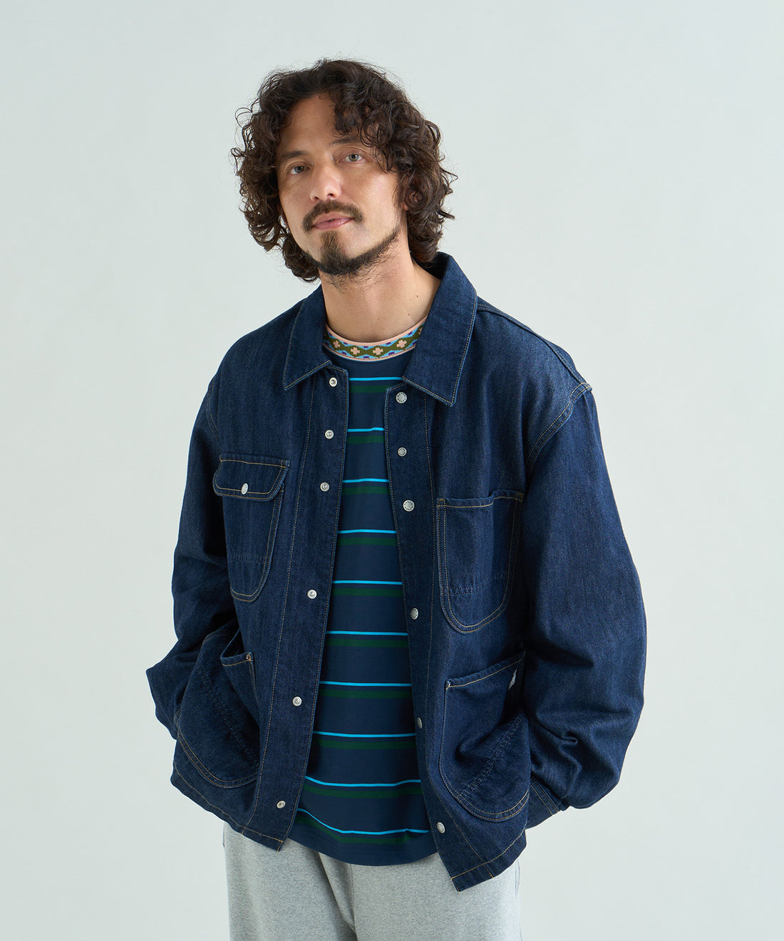 着用モデル：メンズ 181cm ／ 着用サイズ：L