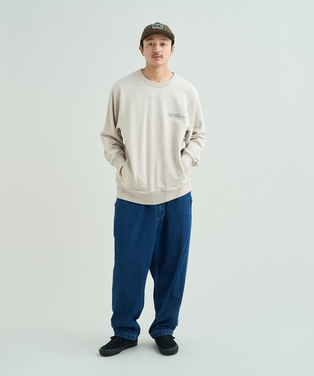 着用モデル：メンズ 185cm ／ 着用サイズ：L