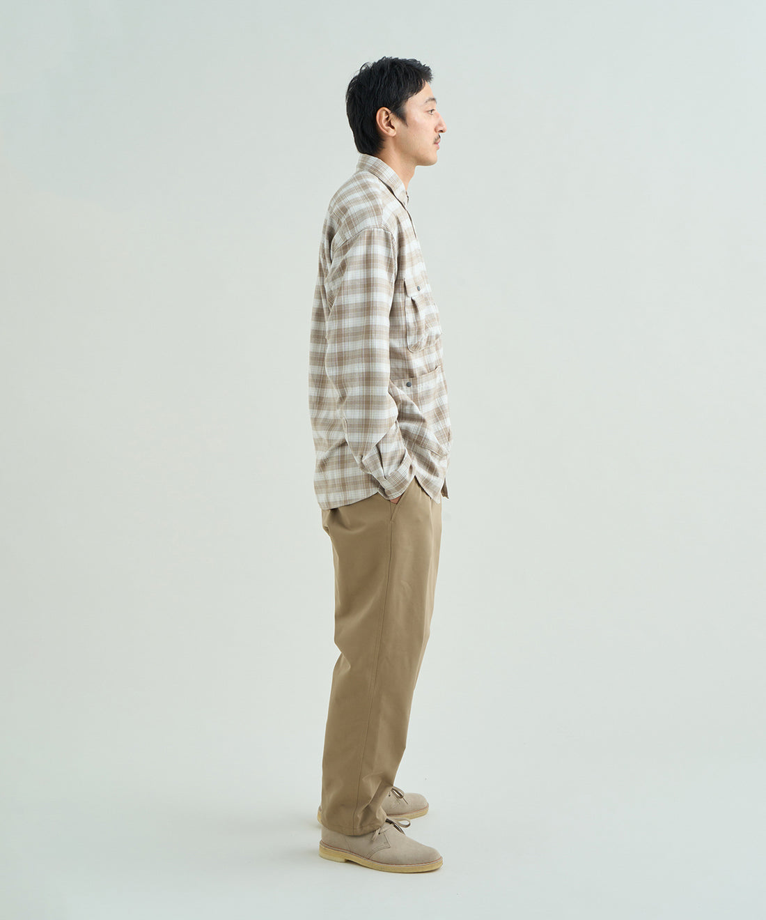 着用モデル：メンズ 185cm ／ 着用サイズ：L
