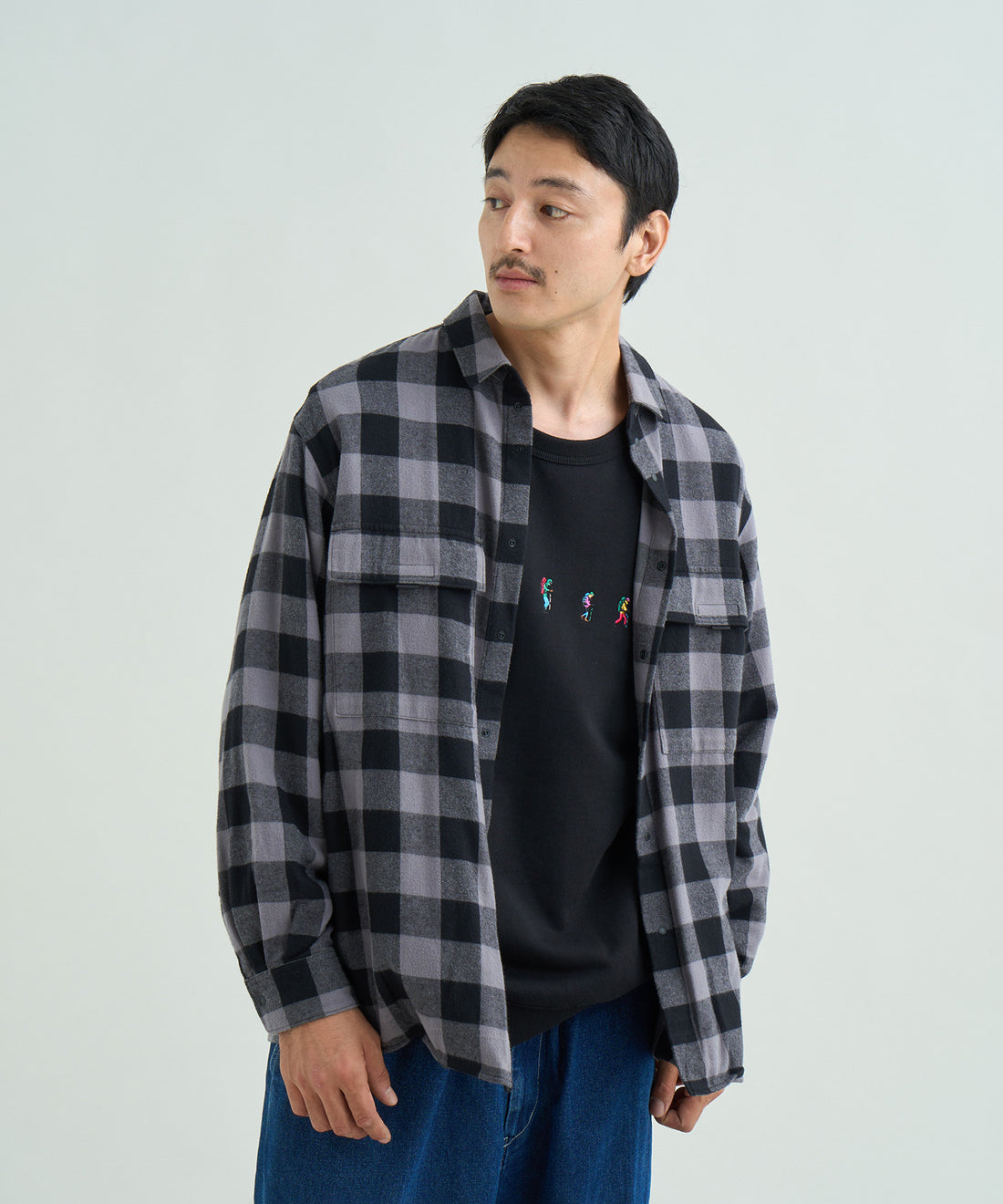 着用モデル：メンズ 185cm ／ 着用サイズ：L