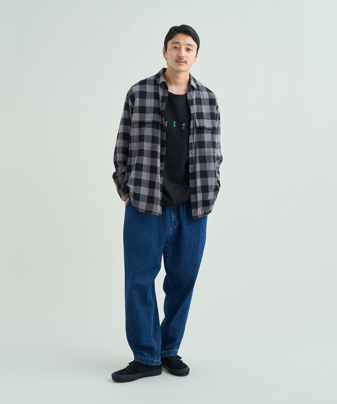 着用モデル：メンズ 185cm ／ 着用サイズ：L