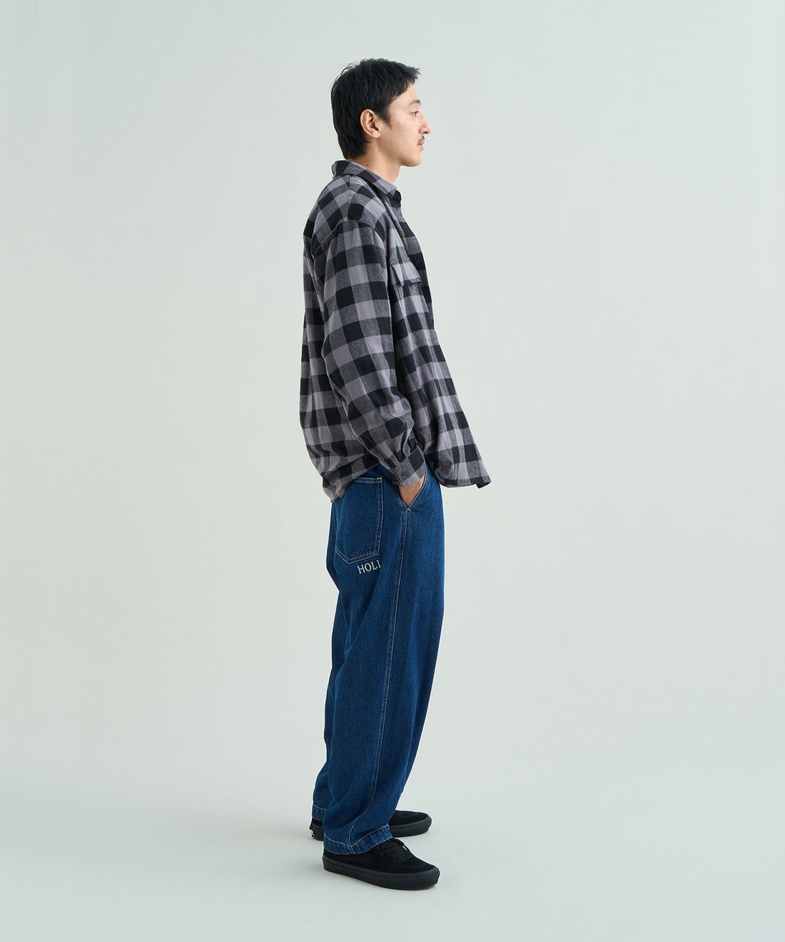 着用モデル：メンズ 185cm ／ 着用サイズ：L