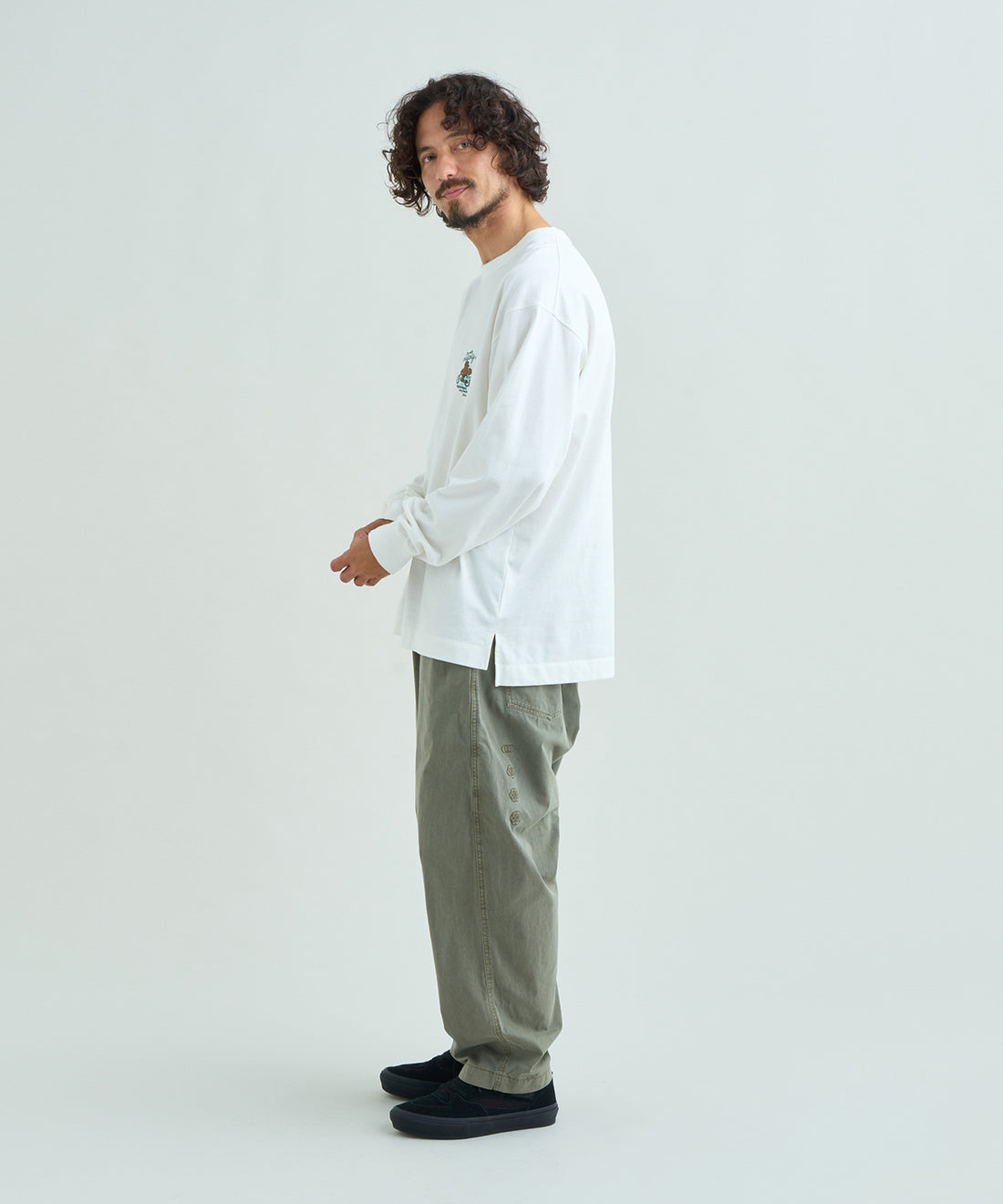 着用モデル：メンズ 181cm ／ 着用サイズ：L